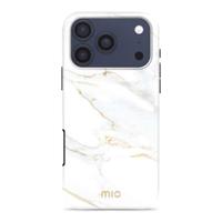MIO White Marble Magsafe Compatible for iPhone 17 Pro - thumbnail