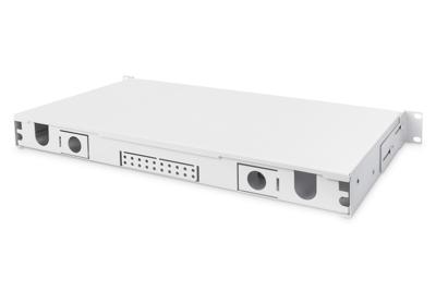 Digitus DN-96200-QL Glasvezel-patchpaneel Zonder connectoren 1 HE Digitus DN-96200-QL Glasvezel-patchpaneel Zonder connectoren 1 HE