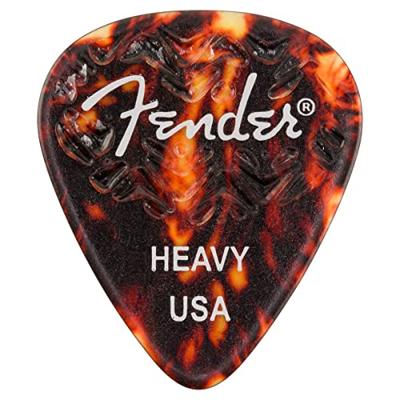 Fender Wavelength Picks 351 Heavy Shell plectrumset (6 stuks)