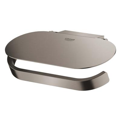GROHE Selection closetrolhouder met deksel brushed hard graphite 41069al0