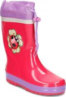 Playshoes regenlaarzen Lieveheersbeestje Roze-20-21 - thumbnail