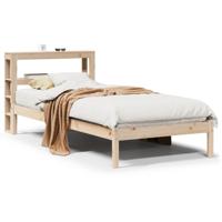 Bedframe zonder matras massief grenenhout 140x200 cm - thumbnail