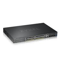 Zyxel GS2220-28HP-EU0101F netwerk-switch Managed L2 Gigabit Ethernet (10/100/1000) Zwart Power over - thumbnail