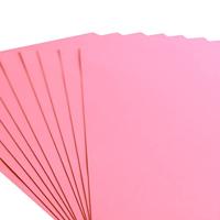 Florence • cardstock papier 216g glad a4 roze 10x - thumbnail