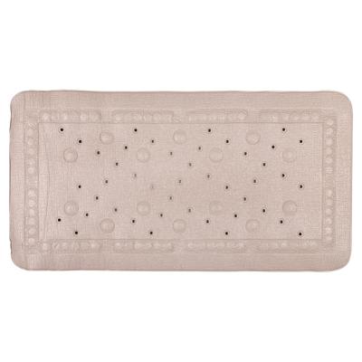 Differnz Tutus inlegmat bad antislip laag 100% PVC 68 x 36 cm taupe