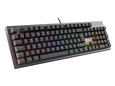 Gaming Keyboard Genesis NKG-1818 Zwart Qwerty Spaans Qwerty Portugees