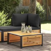 Tuintafel 68x68x30 cm massief acaciahout - thumbnail