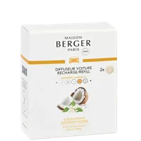 Maison Berger Navulling - voor autoparfum - Coconut Monoi - 2 Stuks - thumbnail