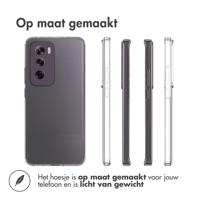 Accezz Clear Backcover Oppo Reno 12 Telefoonhoesje Transparant - thumbnail