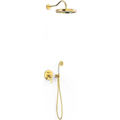 Regendoucheset Tres Clasic Mengkraan Incl. Handdouche Goud Tres