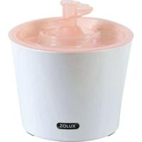 ZOLUX Calypso Waterfontein voor katten en honden - 3 liter - Inclusief 2 filters - Roze - thumbnail