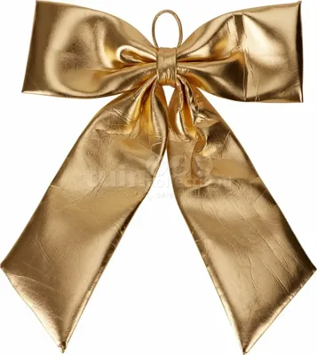 Kerststrik Goud 80cm 1st
