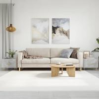 Salontafels 2 st 50x50x40 cm bewerkt hout betongrijs - thumbnail