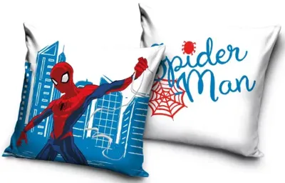 Spiderman sierkussen Blauw/wit 40 x 40 cm Spiderman sierkussen Blauw/wit 40 x 40 cm