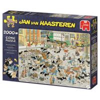 Jan van Haasteren The Cattle Market 2000 pcs Legpuzzel 2000 stuk(s) - thumbnail