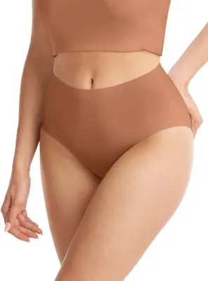 Secrets High Leg slip - Invisible - Naadloze hoge taille slip - Hoog opgesneden