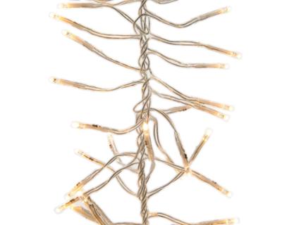LED cluSterverlichting buiten 10m-1128L transparant warm wit Lumineo - Lumineo