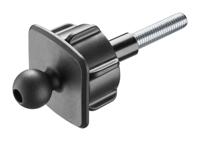 INTERPHONE bevestigingssystemen h-bracket accessories int riser holder m8 17mm ball - thumbnail