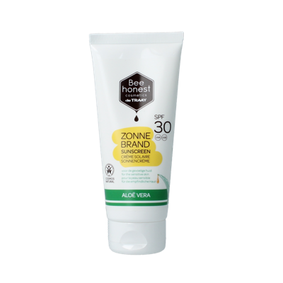 Zonnebrand aloe & honing SPF30 100 Milliliter Zonnebrand aloe & honing SPF30 100 Milliliter