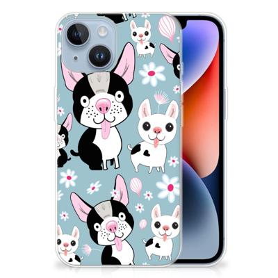 Apple iPhone 14 | TPU Hoesje | Hondjes Apple iPhone 14 | TPU Hoesje | Hondjes