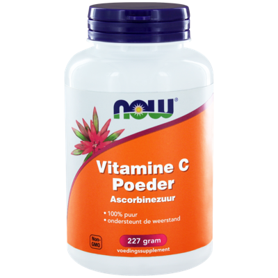 NOW Vitamine C Poeder 100% Ascorbinezuur