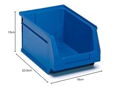 Magazijnbak stapelbak 52 blauw Tayg 236x160x130