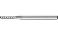 PFERD TOOLS 21205043 Freesstift Wals Lengte 40 mm Afmeting, Ø 2 mm Werklengte 10 mm Schachtdiameter 3 mm - thumbnail
