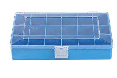 Hünersdorff sortimentkasten "ps-compact" assortment boxes empty, 18 compartments