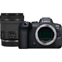 Canon EOS R6 Systeemcamera, Behuizing Met Lens RF 24-105 mm F4-7.1 IS STM, Spiegelloos, 20,1 MP, 4K UHD, 5-Assige Beeldstabilisator, 7,5 cm Vari-Angle LCD II, Zwart - thumbnail