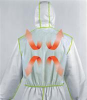 uvex 9871013 Overall voor eenmalig gebruik type 5/6 Maat: XXL Wit - thumbnail