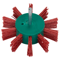 Bosch Accessories Waaierborstel voor boormachines - nylondraad met korund schuurmiddel K80, 100 mm diameter = 100 mm Schacht-Ø 6 mm 2609256543 1 stuk(s) - thumbnail