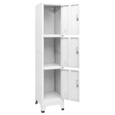 Lockerkast met 3 vakken 38x45x180 cm - thumbnail