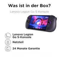 Lenovo Legion Go S Gaming console, 8 inch WUXGA display, AMD Ryzen Z2 Go, 32 GB RAM, 1 TB SSD, AMD Radeon graphic, SteamOS, Nebula Nocturne, zwart - thumbnail
