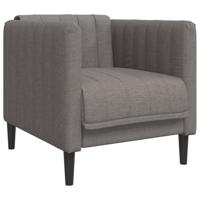 3-delige Loungeset stof taupe - thumbnail
