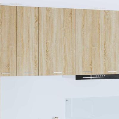 Hangkast Sonoma Eik en Wit 50 x 31 x 80 cm Bewerkt hout