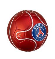 Paris Saint-Germain Voetbal metallic rood maat 5 (p24191) - thumbnail