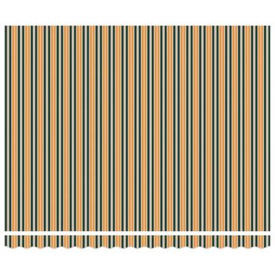 VidaXL Vervangingsdoek voor zonnescherm groen en geel 380 x 295 cm VidaXL Vervangingsdoek voor zonnescherm groen en geel 380 x 295 cm