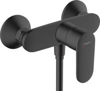 Hansgrohe Vernis douchekraan met hendel mat zwart 71640670 - thumbnail
