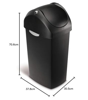 Simplehuman Afvalemmer Swing 40 liter Simplehuman Afvalemmer Swing 40 liter
