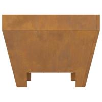 Vuurkorf Bruin 50 x 50 x 38 cm Cortenstaal - thumbnail