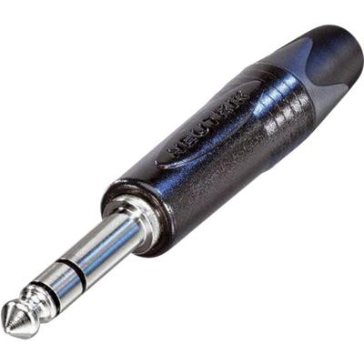 Neutrik NP3X-BAG Stereo jack kabeldeel zwart