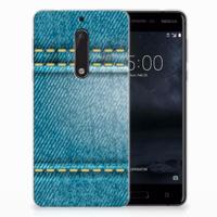 Nokia 5 | Sillicone Back Cover | Jeans - thumbnail