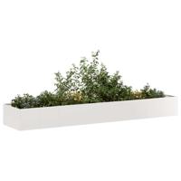 VidaXL Plantenbak 360x80x40 cm roestvrij staal - thumbnail