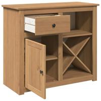 Dressoir met lade Panama 93x40x80 cm massief grenenhout - thumbnail