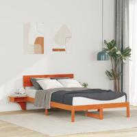 Bedframe Wasbruin 140 x 200 cm Massief grenenhout - thumbnail
