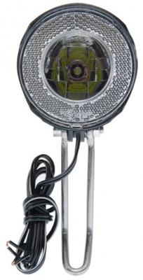 Simson Koplamp round naafdynamo 7 lux led zwart