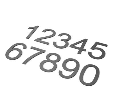 Nummer 8 Model: Huisnummer RVS Geroba - Geroba