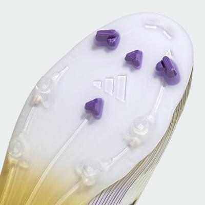 adidas F50 League Gras / Kunstgras Voetbalschoenen (MG) Wit Zwart Goud adidas F50 League Gras / Kunstgras Voetbalschoenen (MG) Wit Zwart Goud