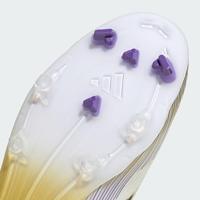 adidas F50 League Gras / Kunstgras Voetbalschoenen (MG) Wit Zwart Goud - thumbnail