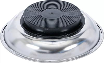BGS technic stainless steel magnetic retaining tray ø 150 mm